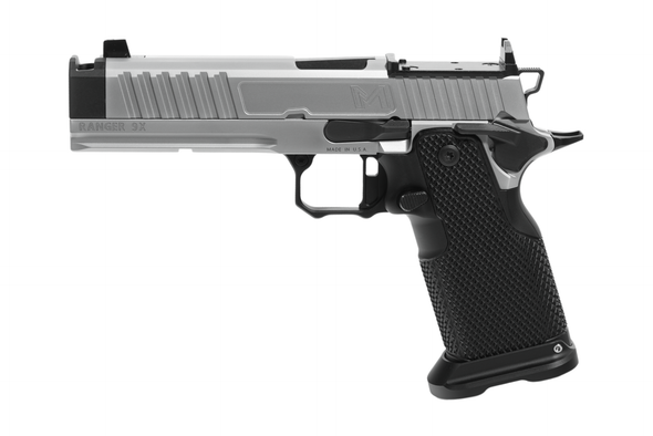 Miller Precision Ranger 9X 9mm Pistol 5" Comp Barrel - Silver PVD Finish, Ranger-9X-04-12