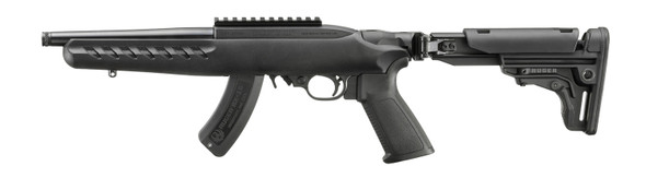 Ruger 10/22 Pistol Grip .22 LR Short Barreled Rifle 8" Cold Hammer-Forged Barrel - 15 Rd, 33000, 736676330003