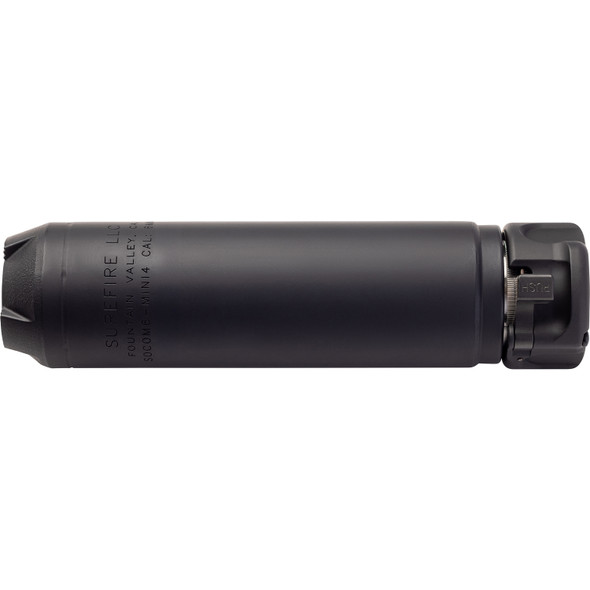 Surefire SOCOM6-Mini4 6mm ARC Inconel Suppressor - Black, SOCOM6-MINI4-BK, 084871334426