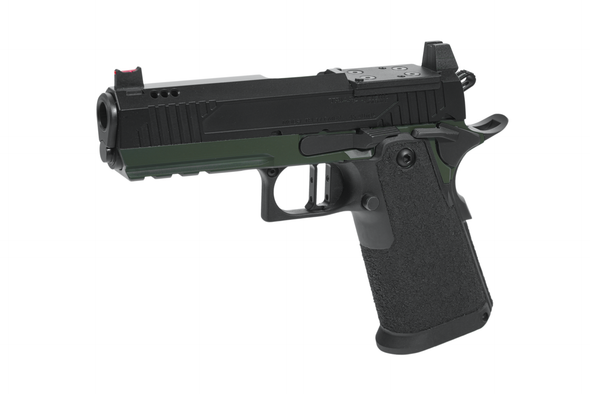 TRIARC Systems TRI-11 Commander .45 ACP Ported Tri-Top RMR Cut - Black / OD Green, TRI-11-CDR-45-ODG