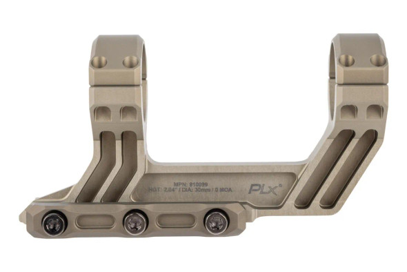 Primary Arms 30mm PLx Cantilever Mount 2.04" - Clear Anodized, PA-PLX-CM-30-2.04-C, 910103