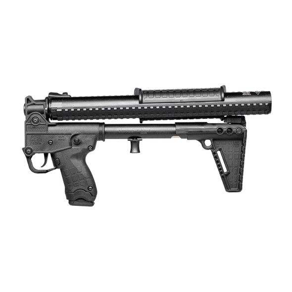 Kel-Tec SUB2000 CQB 9mm Rifle 16.25" Integrally Suppressed Barrel - Glock Magazine Compatible, SUB2K9GLKBLKCQB, 640832011791