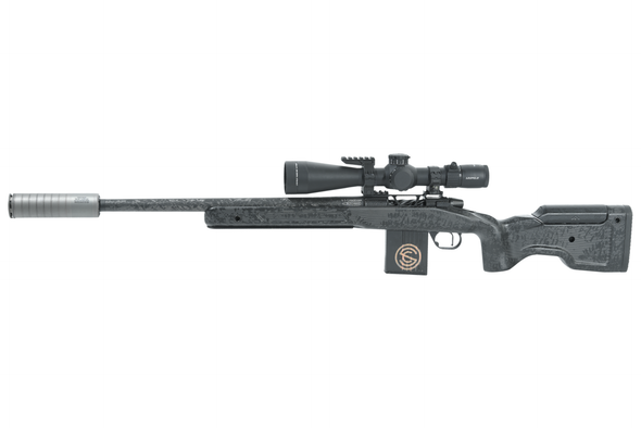 SilencerCo x Impact Custom 6.5 Creedmoor Precision Rifle 20" Carbon Fiber Barrel Scythe Ti Suppressor Bundle, SICO-IMPACT-BUILT