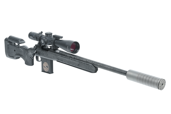 SilencerCo x Impact Custom 6.5 Creedmoor Precision Rifle 20" Carbon Fiber Barrel Scythe Ti Suppressor Bundle, SICO-IMPACT-BUILT