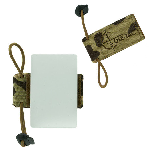 Cole-TAC Cheat Sheet V2 - Universal Fit DOPE Card - Multicam, CH2003, 709750014373