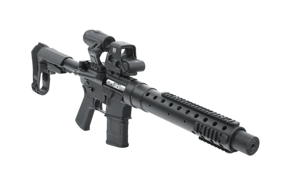 Centurion Arms CM4 Integrally Suppressed .300 BLK Pistol Eotech XPS2-300 Holographic Sight Hammer Creek HC67HD Inconel Suppressor Bundle, CENTURION-8.5-300BLK-UPPER-PRI-RFL-PISTOL, 120-BL, ARCFIRE-AMBI, MAG1182-BLK, DT-58, XPS2-300, MAG539-BLK, FST-ORB, FST-M4B, 810007882949, 810007880051, 873750001944, 672294600459, 850069580148, 840815132233