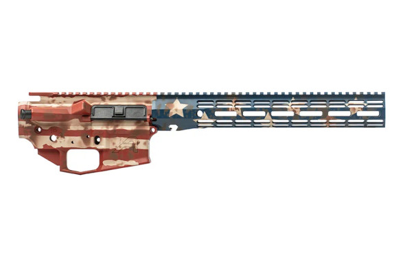 Aero Precision M4E1 Builder Set w/ 12.7" Atlas R-One - Old Glory 2024 Cerakote, APCS100998