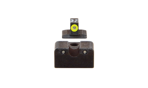 Copy of Trijicon HD Yellow Outline Tritium Sight - Colt 1911 - Novak Low Mount Dovetail Cut, CA128Y-600529, CA128Y, 719307209756