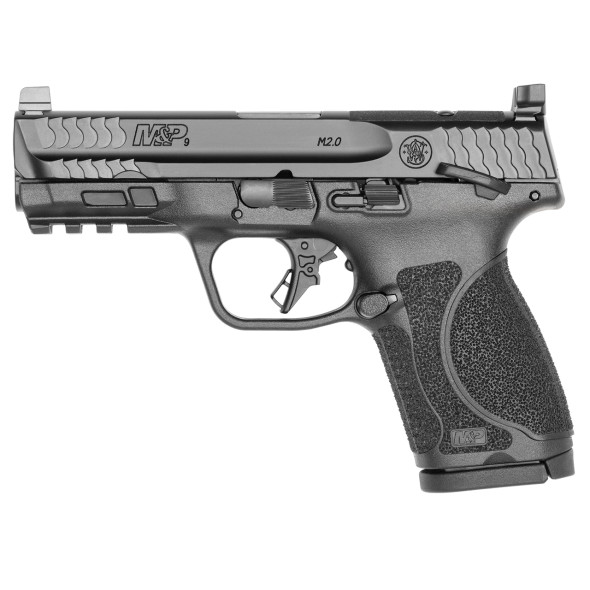 Smith & Wesson M&P 2.0 Compact 9mm Pistol Optic Height Sights 4" Barrel - 15 Rd, 13568, 022188889710