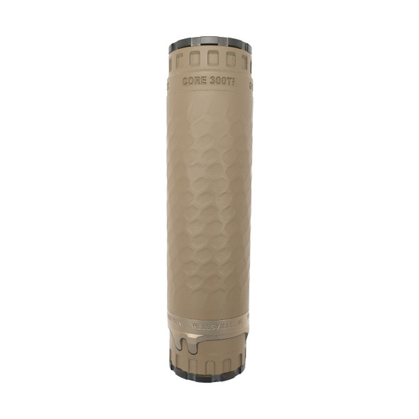 Precision Armament TiTrex 300Ti Optimized .300 Blackout Titanium Suppressor - FDE Finish, R10133