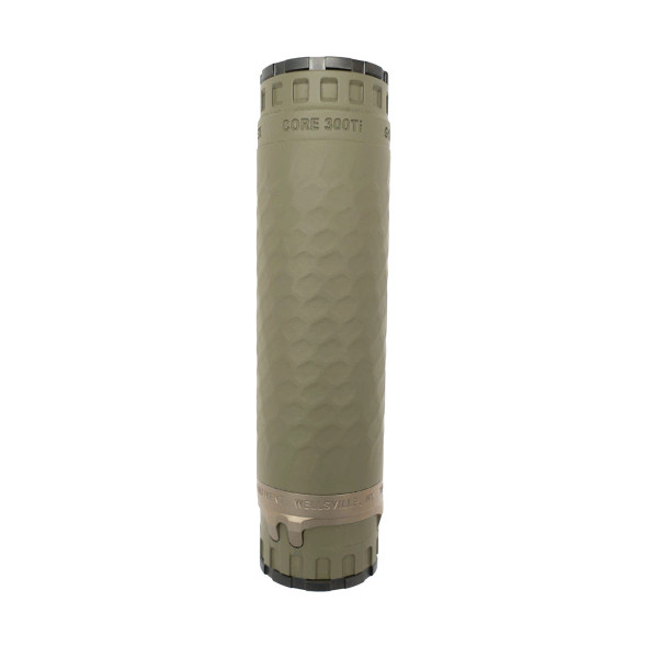 Precision Armament TiTrex 300Ti Optimized .300 Blackout Titanium Suppressor - OD Green Finish, R10134