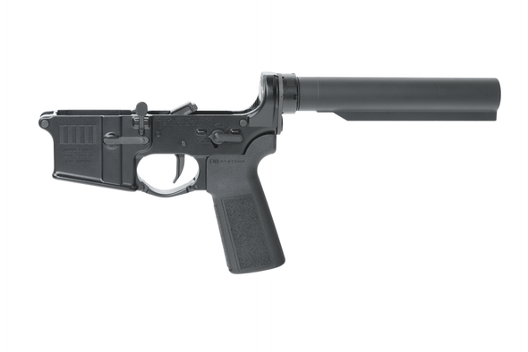 SOLGW M4 Rebellious Stripes L2S Complete Lower Receiver with VLTOR A5 Buffer System - No Stock, L-STRIPES-L2S-AMBI-A-BLK, 657628674474