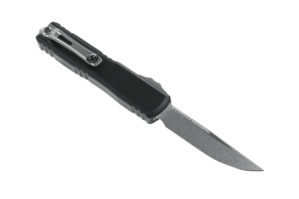 Microtech Ultratech Gen IV S/E - Black Handle - Stonewash Blade, 11214-10, 841768190202