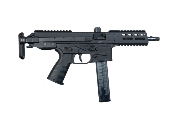 B&T GHM9 Retro 9mm SBR 6.9" Barrel - Telescopic Stock, BT-451001-SBR-TS, 840225723762