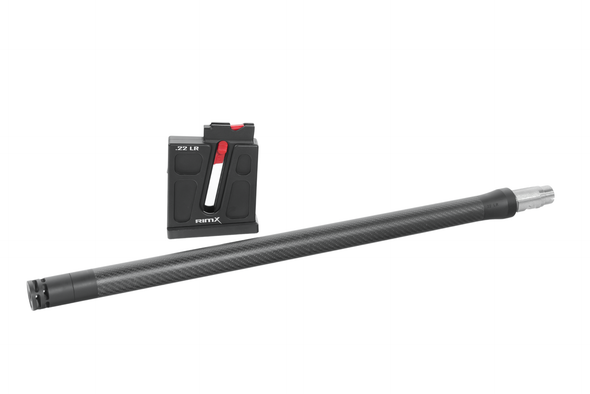 Fierce Firearms Carbon Razor .22LR / .17 HMR Combo Bolt Action Rifle 18" Barrels - Black/Forest, RZR22LRC17HMR18
