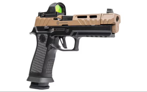 Sig Sauer P320 Spectre Comp RXP 9mm Pistol w/ ROMEO1PRO 4.6" Compensated Barrel - 21 Rd, P320V006-RXP, 798681690305