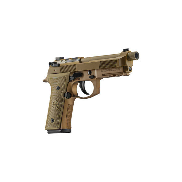 Beretta M9A4 Centurion G-Model DA/SA Optic Ready 9mm Pistol 4.8" Threaded Barrel - 15 Rd, JS92QM9A4M15, 082442940731