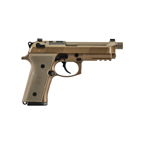 Beretta M9A4 Centurion G-Model DA/SA Optic Ready 9mm Pistol 4.8" Threaded Barrel - 15 Rd, JS92QM9A4M15, 082442940731