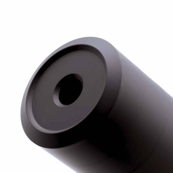 Fletcher Rifle Works Permian 9mm Steel Suppressor - Black, PERM9-BLK