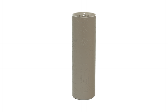 Tidal Tactical Zeus Cannon PRO Series 7.62mm Steel Suppressor - FDE Cerakote, ZCN-PRO-FDE