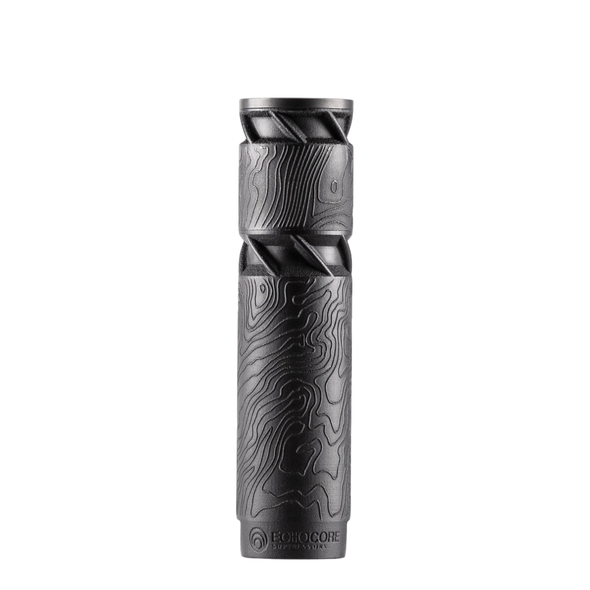 ECHOCORE Suppressors Radius 360 Reduced Backpressure Multi-Cal Titanium Suppressor, ECHO-SD-RADIUS-MMS, 199874638485