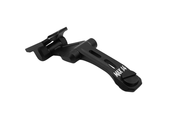Noisefighters MAX14 J-Arm - Black Anodized Aluminum, MAX100