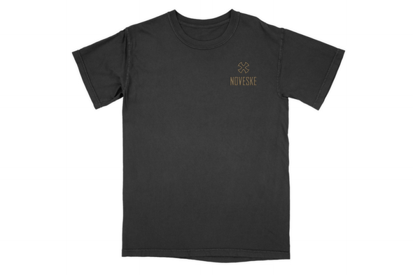 Noveske Standard Issue Embroidered T-Shirt - Black & Gold, 01003167-72