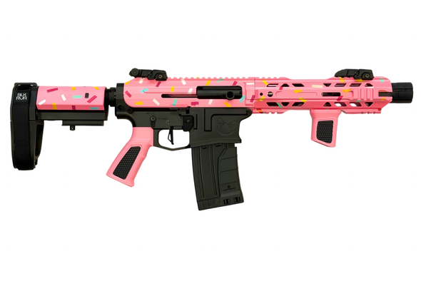 Orthos Joker Donut Pistol Grip Braced 12 Gauge 14" Barrel - Limited Edition Pink Donut, JOKDE, 810159633598