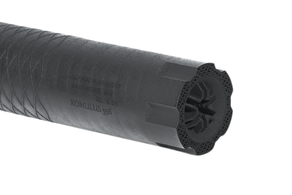 Wolfpack Armory Romulus 556 Inconel 5.56mm Suppressor - Black, ROM556PB1228BK, 18244821