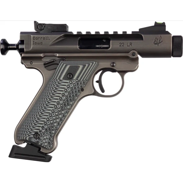 Volquartsen Mini Mamba-TF .22 LR Pistol 3" Threaded Barrel - 10 Rd - Battleworn Finish, VF4H-0097, 840300700466