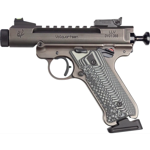 Volquartsen Mini Mamba-TF .22 LR Pistol 3" Threaded Barrel - 10 Rd - Battleworn Finish, VF4H-0097, 840300700466