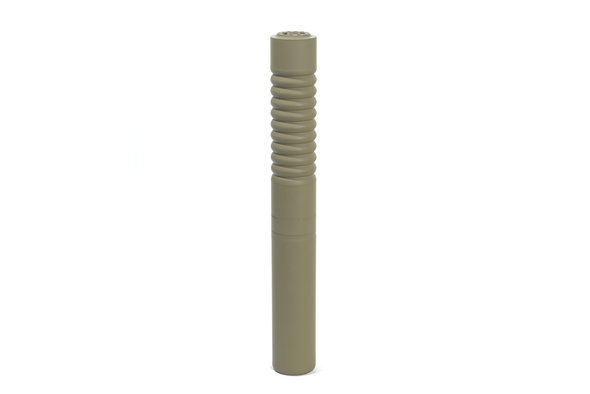 AB Suppressor 7.62 RAPTOR 10 Stack with Flush and 5" Bull Barrel Reflex mounts - Tan, F22-710-CT-BB, F22-710-BB, 679065312306