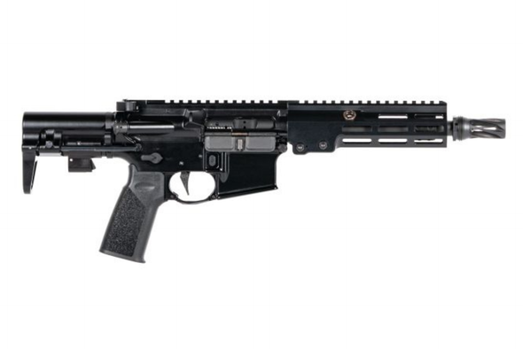 Geissele GFW 5.56 NATO Telescoping SBR 8" Barrel - HUXWRX Flash Hider, 08-472B, 810081135634