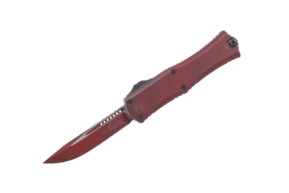 Microtech Hera II Mini S/E - Standard Blade - Weathered Crimson Finish, 1703M-1WCM, 841768184171