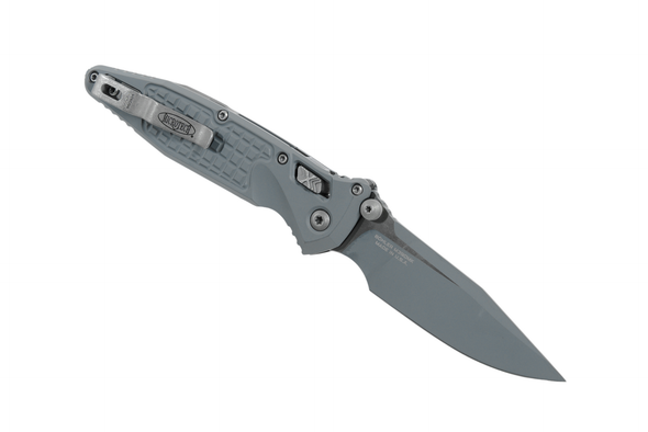 Microtech SOCOM Elite RAM-LOK S/E Frag Patten - Storm Gray Cerakote Finish - Marifone Select, 160RL-1FRCSM-Z13, 810222580620