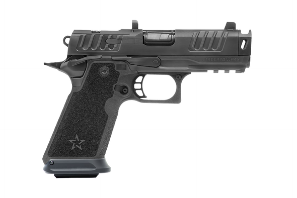 Staccato HD P4X 9mm Pistol DLC 4" Comp Barrel - Preferred Package - Trijicon Front Night Sight, 20-2700-000106, 850087808019