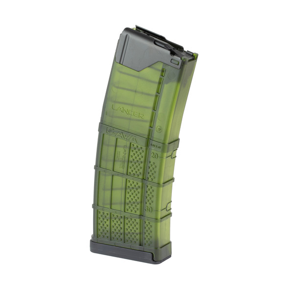 Lancer Systems L5AWM Gen2 .223/5.56 30 Round Magazine - Translucent Green