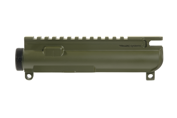 TRIARC Systems TSR-15S Stripped Upper Receiver - OD Green Cerakote, TRIAR-UPPER-FORGED-ODG