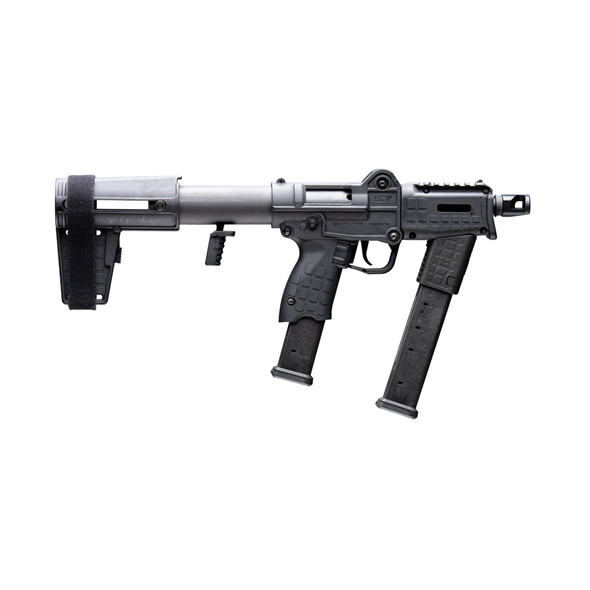 Kel-Tec SUB-SDP "Nub Sub" 9mm Brace Pistol 6" Threaded Barrel - 27 Rd, SDP9BLKT, 640832012699