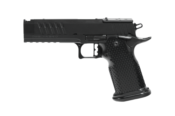 MPA DS9 TC Hybrid 9mm Pistol 4.6" Barrel - Single Port Compensator - Black Grip