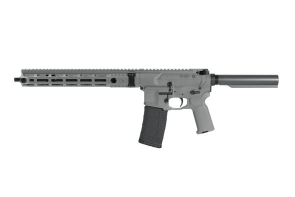 TRIARC Systems TSR-15 UE 5.56mm Braceless Pistol 13.9" 2.0 TRACK Barrel - Bull Shark Grey