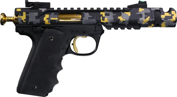 Volquartsen Black Mamba DBG .22 LR Pistol 4.5" Barrel w/ Compensator - 10 Rd Davidson's Exclusive Camo Finish