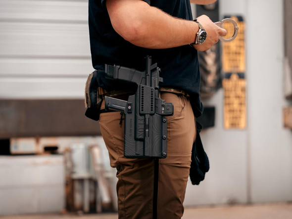 Flux Defense Raider 365 Pro Holster – Aluminum/Ultralight Chassis Compatible, 165-00052, 850080943885