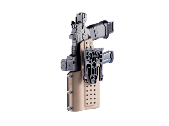 Flux Defense Raider 365 Pro Holster – Aluminum/Ultralight Chassis Compatible - FDE, 165-00053, 850080943885
