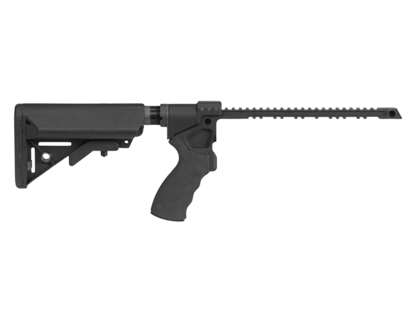 LMT Rail Mounted M203 Pistol Grip Grenade Launcher Frame with B5 SOPMOD Stock, L2B1PGB, R-L2B1PGB