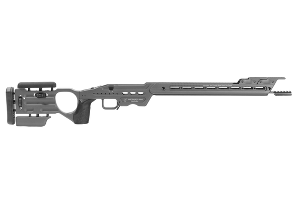 MasterPiece Arms Vanquish Chassis - Tungsten, Remington 700, MasterPiece Arms Vanquish Chassis - Rem 700 Short Action - Tungsten