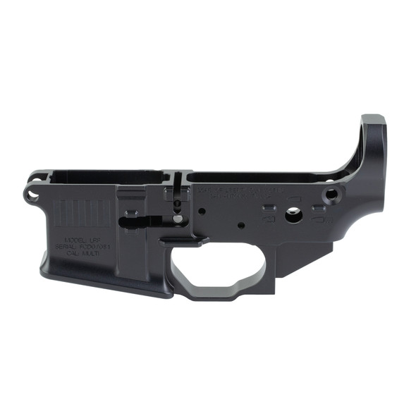 SOLGW x FCD Stripped Billet Ambi Lower Receiver - Black, L-FCD-A-BLK, 657628674405