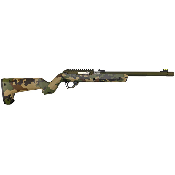 TacSol X-Ring VR Gen 2 Takedown .22 LR Rifle 16.5" Threaded Barrel - Magpul X-22 Stock - M81 Camo, ATD2-MOD-B-B-M81, 879971009776