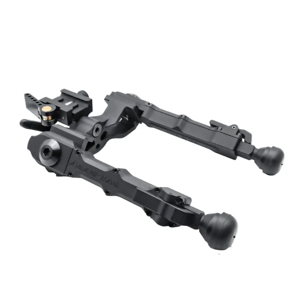 Accu-Tac WB-4 Bipod - Picatinny Quick Detach - Black, WBB-0400, 858520006329