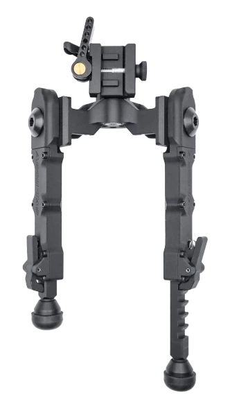 Accu-Tac WB-4 Bipod - Picatinny Quick Detach - Black, WBB-0400, 858520006329